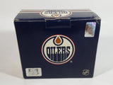 2007 Edmonton Oilers NHL Ice Hockey Team "Property of" "Hockey Club" Pair of 6" Tall Glass Cups in Box