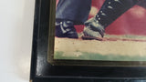 PhotoFile MLB Major League Baseball Player Catcher #6 Dan Wilson Black Marble Textured Wood 12" x 14 3/4" Wall Plaque Sports Collectible