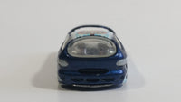 2003 Hot Wheels Highway 35 World Race Wave Rippers Team #1 Deora II Dark Blue Die Cast Toy Car Vehicle