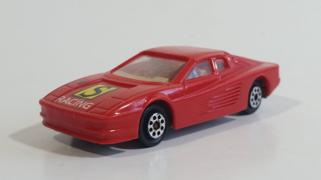 Majorette Novacar No. 104 Ferrari Testarossa Red Die Cast Toy Luxury S ...