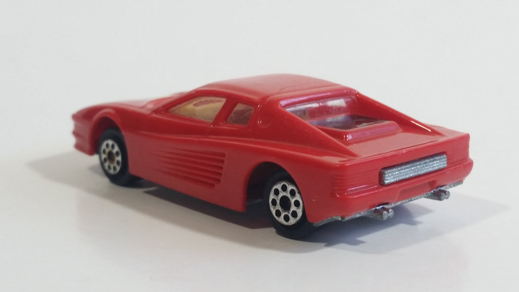 Majorette Novacar No. 104 Ferrari Testarossa Red Die Cast Toy Luxury S ...