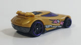 2018 Hot Wheels Mystery Models Chicane Gold Die Cast Toy Race Car Vehicle