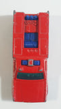 1998 Hot Wheels Fire Fighting Workhorses Rescue Ranger Red Fire Truck Die Cast Toy Car Vehicle - Blue lights 5DOT