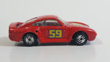 1990 Hot Wheels Ultra Hots Porsche 959 Red #59 Die Cast Toy Race Car Vehicle
