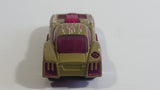 Rare HTF 1998 Hot Wheels Electric Slot Car Gold Plastic Body Toy Car Vehicle Not Tested