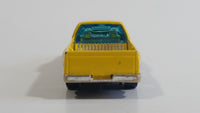 2002 Hot Wheels Asphalt Assault Dodge Ram 1500 Pickup Truck Yellow Die Cast Toy Car Vehicle