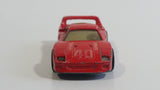 1997 Hot Wheels Ferrari F40 Red Die Cast Toy Dream Luxury Super Car Vehicle Opening Rear Mount Engine
