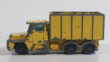 Vintage Husky Guy Warrior Sand Gravel Hauling Truck Yellow Die Cast Toy Car Vehicle - Made in Great Britain
