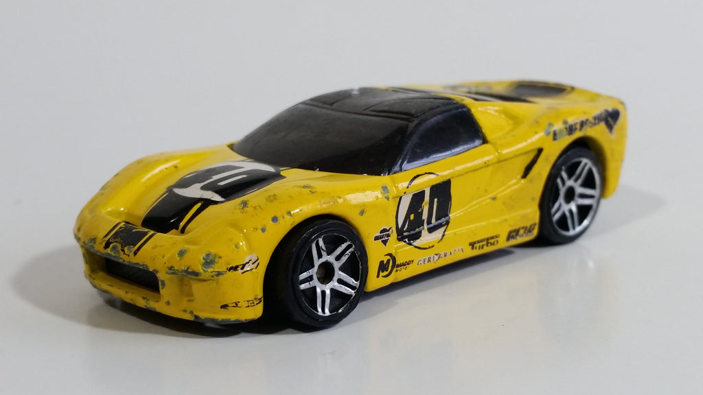 2002 Hot Wheels First Editions 40 Somethin' Yellow Die Cast Toy Car Ve ...