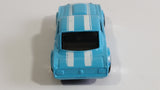 2013 Hot Wheels Muscle Mania '65 Mustang Fastback Light Blue Die Cast Toy Muscle Car Vehicle