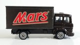 1995 Hot Wheels Auto City Mars Chocolate Bar Candy Snack Brown Delivery Truck Die Cast Toy Car Vehicle with Opening Rear Doors