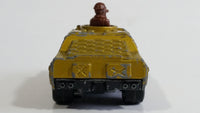 1973 Lesney Products Matchbox Rolamatics Stoat Yellow Brown Gold No. 28 Toy Car Army Military Scout Lookout Vehicle