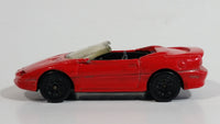 1995 Hot Wheels Camaro Convertible Red Die Cast Toy Car Vehicle 7SP