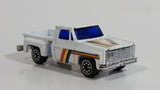 Vintage Soma Super Wheels 1973-80 Chevy Stepside Pickup Truck White Die Cast Toy Car Vehicle