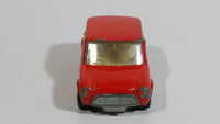 Vintage 1970 Lesney Matchbox Series Superfast No. 29 Racing Mini Orange Die Cast Toy Car Vehicle