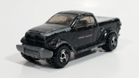 2001 Hot Wheels Dodge Power Wagon Truck Black Die Cast Toy Car Vehicle