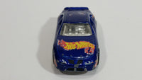 1996 Hot Wheels Pro Racing Series Grand Prix Stocker #44 Dark Blue Die Cast Toy Car Vehicle GYE Tires