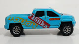 2002 Maisto Tonka GMC Terradyne Truck Light Baby Blue Die Cast Toy Car Vehicle