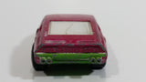 Vintage 1972 Lesney Matchbox Superfast No. 32 Maserati Bora Magenta Pink Die Cast Toy Car Vehicle with Opening Doors Made in England