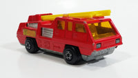 Vintage 1975 Lesney Matchbox Superfast No. 22 Blaze Buster Fire Ladder Truck Die Cast Toy Car Fire Fighting Rescue Emergency Vehicle Made in England