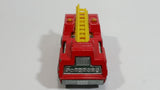 Vintage 1975 Lesney Matchbox Superfast No. 22 Blaze Buster Fire Ladder Truck Die Cast Toy Car Fire Fighting Rescue Emergency Vehicle Made in England