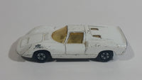 Vintage 1970 Lesney Matchbox Series Superfast No. 68 Porsche 910 White Die Cast Toy Car Vehicle Made in England