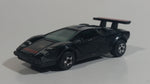 Vintage 1981 Kidco Lamborghini Countach Black Die Cast Toy Exotic Car Vehicle Made in Macao