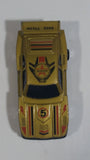 Supreme Toys Leaping No. W115 "Super Metal Toys #5 Gold Pullback Motorized Friction Die Cast Toy Race Car Vehicle