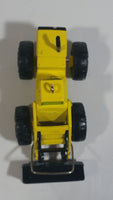 1997 Hallmark Hasbro Tonka Front End Loader Yellow Die Cast Construction Equipment Vehicle Hanging Christmas Tree Ornament