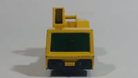 Vintage 1976 Lesney Matchbox Superfast No. 49 Yellow Crane Truck Die Cast Toy Car Vehicle