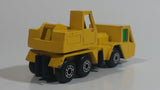 Vintage 1976 Lesney Matchbox Superfast No. 49 Yellow Crane Truck Die Cast Toy Car Vehicle