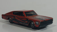 2003 Hot Wheels Wastelanders '67 Dodge Charger Metalflake Burnt Orange Die Cast Toy Muscle Car Vehicle