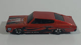 2003 Hot Wheels Wastelanders '67 Dodge Charger Metalflake Burnt Orange Die Cast Toy Muscle Car Vehicle