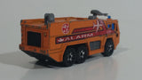 2002 Matchbox Airport Fire Tanker Truck Red Die Cast Toy Car Emergency Vehicle