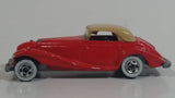 1983 Hot Wheels Mercedes 540K Red Die Cast Toy Classic Car Vehicle WW