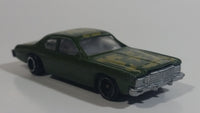 Unknown Brand Dodge Monaco Army Green Camouflage Die Cast Toy Car Vehicle