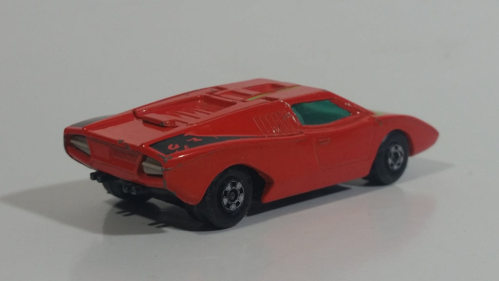Matchbox Superfast N°27 – Lamborghini Countach Jaune 1972, 1/64, état TBE