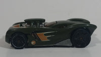 2009 Hot Wheels 2003 16 Angels Dark Olive Green Die Cast Toy Car Vehicle