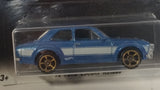 2017 Hot Wheels Fast & Furious 6 '70 Ford Escort RS1600 Metalflake Blue Die Cast Toy Car Vehicle New in Package Sealed 6/8