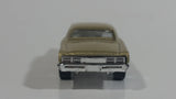 2007 Hot Wheels '67 Pontiac GTO Metalflake Light Gold Die Cast Toy Muscle Car Vehicle