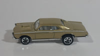 2007 Hot Wheels '67 Pontiac GTO Metalflake Light Gold Die Cast Toy Muscle Car Vehicle