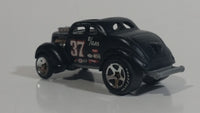 2008 Hot Wheels Pass'n Gasser Flat Black Die Cast Toy Race Car Vehicle