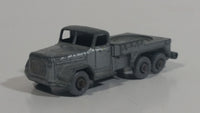 Vintage 1961 Lesney No. 30 Magirus Deutz Crane Truck Grey Die Cast Toy Car Vehicle Made in England