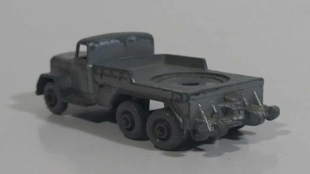 Gru Magirus-Deutz Lesney Matchbox 30B-V-1 Restaurata &ndash; Scala 1/64, Color Tan E Rossa