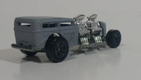 2008 Hot Wheels Way 2 Fast "Dirty Rat" Flat Grey Die Cast Toy Car Hot Rod Vehicle
