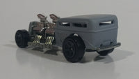 2008 Hot Wheels Way 2 Fast "Dirty Rat" Flat Grey Die Cast Toy Car Hot Rod Vehicle