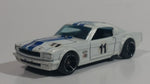 2008 Hot Wheels '65 Mustang Fastback White #11 Die Cast Toy Muscle Car Vehicle