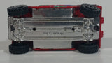 Unknown Brand Hummer Red with Black Roof Die Cast Toy Car Vehicle
