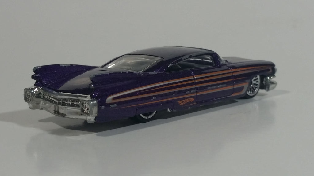 2010 Hot Wheels Hot Auction '59 Custom Cadillac Metalflake Purple Die ...