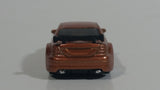 2008 Hot Wheels Web Trading Cars AMG Mercedes CLK DTM Metalflake Light Brown Die Cast Toy Car Vehicle